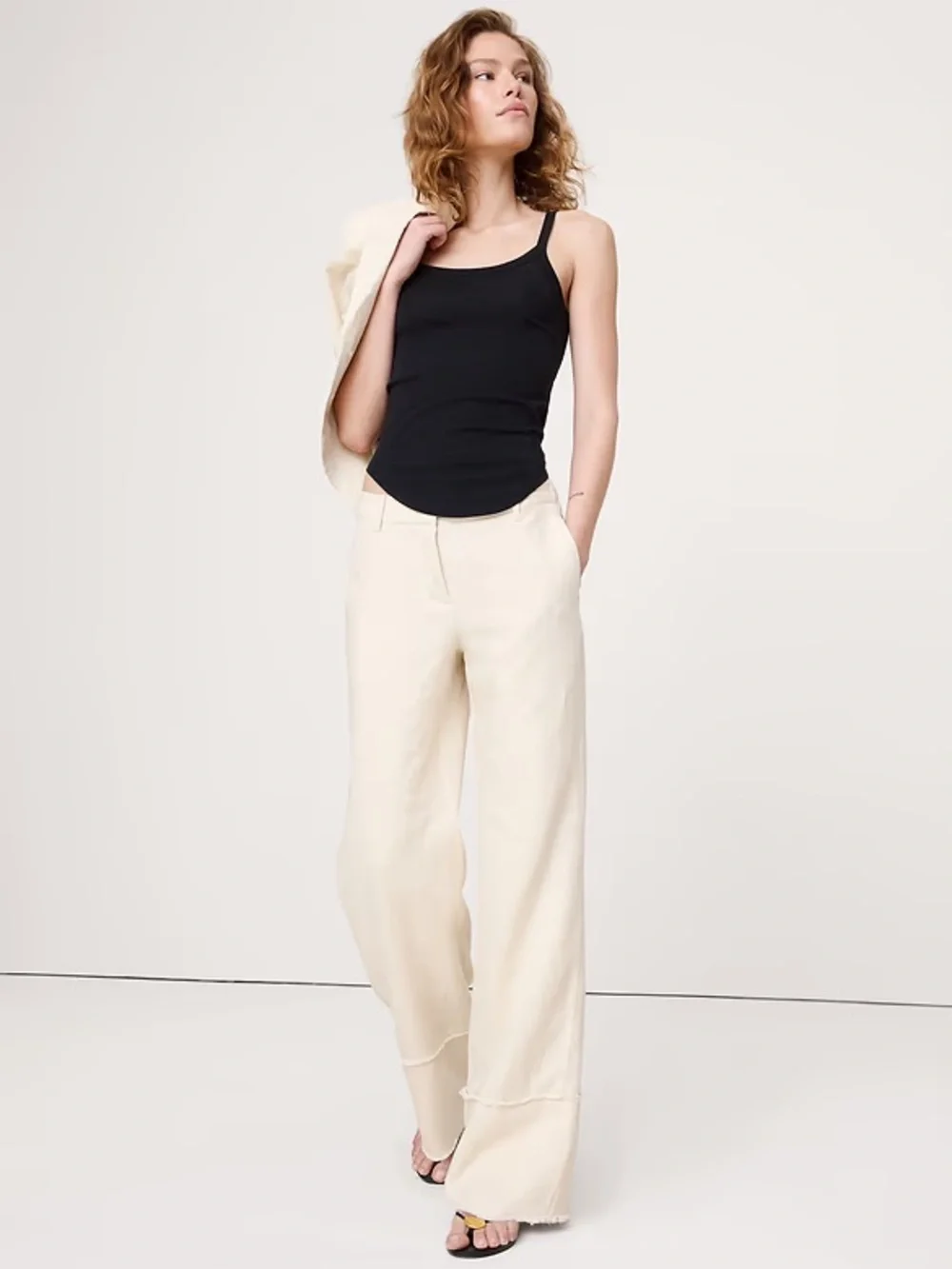 NWT BANANA REPUBLIC LINEN PANTS